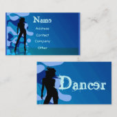 Dancerプロファイルカード – カスタマイズ可能 名刺 (正面/裏面)