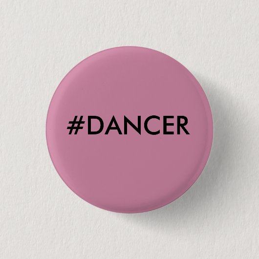 #DANCER小さいPIN 缶バッジ (正面)