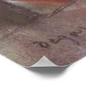 Dancer'離れs Dressing Room by Edgar Degas ポスター (角)