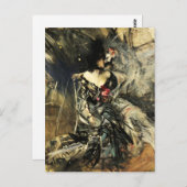 Dancer スペインの at the Rouge Postague ポストカード (正面/裏面)