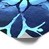 Dancer (Aqua) （ポートフォリオポスター） ポスター (角)