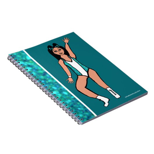 Dancer Aqua Spark Notebook #2 ノートブック (右側)