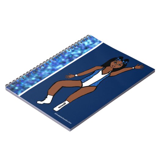 Dancer Blue Spark Notebook #1 ノートブック (左側)