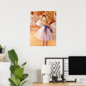 Dancer by Degas ポスター (ホームオフィス)