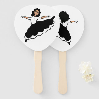 Dancer Fans BW #2 ハンドファン