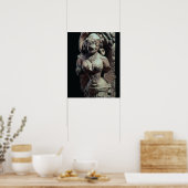 Dancer, from the Sun Temple of Kanara, インディアン, 13t ポスター (キッチン)