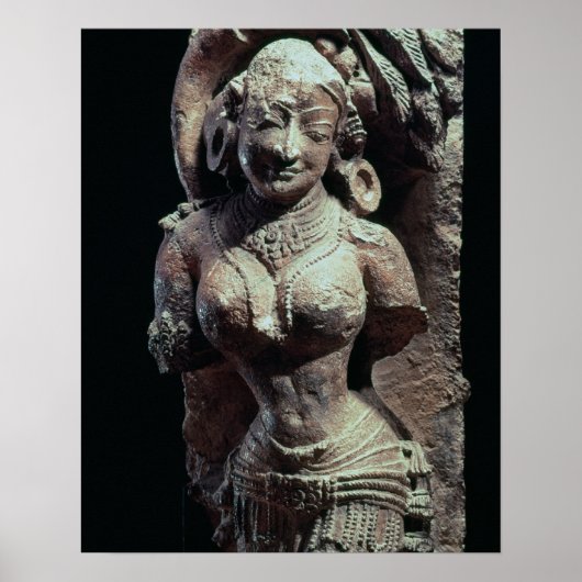 Dancer, from the Sun Temple of Kanara, インディアン, 13t ポスター (正面)