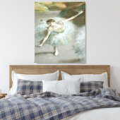 Dancer in Green by Edgar Degas キャンバスプリント (インサイチュ (寝室))