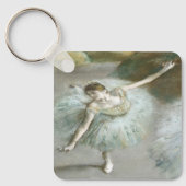 Dancer in Green by Edgar Degas キーホルダー (正面)
