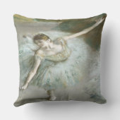 Dancer in Green by Edgar Degas クッション (裏面)