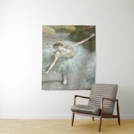 Dancer in Green by Edgar Degas タペストリー