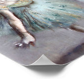 Dancer in Green by Edgar Degas ポスター (角)