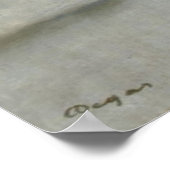 Dancer in Green by Edgar Degas ポスター (角)