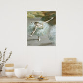Dancer in Green by Edgar Degas ポスター (キッチン)