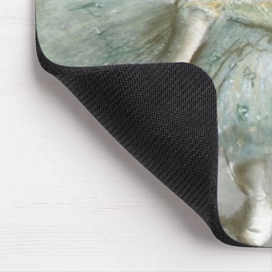 Dancer in Green by Edgar Degas マウスパッド (コーナー)