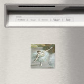 Dancer in Green by Edgar Degas マグネット (インサイチュ (食洗機))