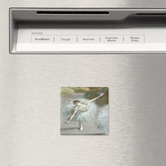 Dancer in Green by Edgar Degas マグネット (インサイチュ (食洗機))