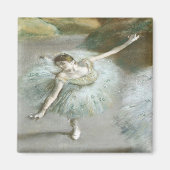 Dancer in Green by Edgar Degas マグネット (正面)