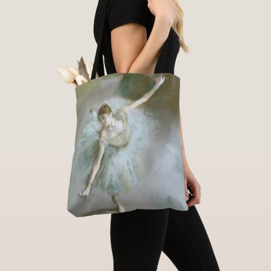 Dancer in Green Degas, Art トートバッグ (クローズアップ)