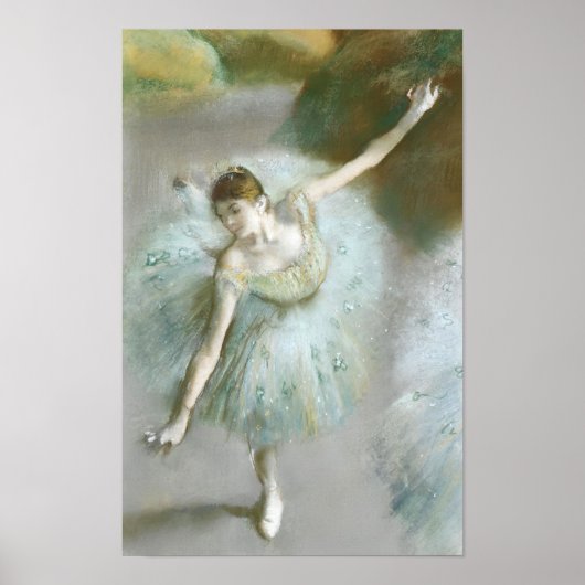 Dancer in Green Degas, Art ポスター (正面)
