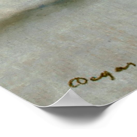 Dancer in Green - Edgar Degas ポスター (角)