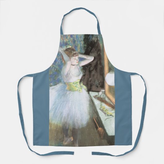 Dancer in Her Dressing Room by Edgar Degas エプロン (正面)