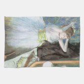 Dancer in Her Dressing Room by Edgar Degas キッチンタオル (横)