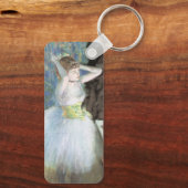 Dancer in Her Dressing Room by Edgar Degas キーホルダー (裏面)