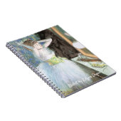 Dancer in Her Dressing Room by Edgar Degas ノートブック (右側)