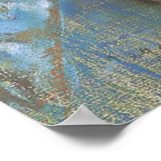 Dancer in Her Dressing Room by Edgar Degas ポスター (角)