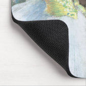 Dancer in Her Dressing Room by Edgar Degas マウスパッド (コーナー)