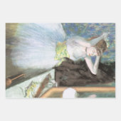 Dancer in Her Dressing Room by Edgar Degas ラッピングペーパーシート (正面2)