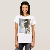 Dancer in Her Dressing Room by Edgar Degas Tシャツ (正面フル)