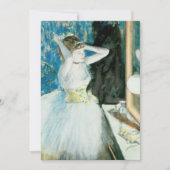 Dancer in Her Dressing Room | Edgar Degas (正面)