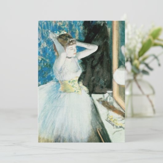 Dancer in Her Dressing Room | Edgar Degas (スタンド正面)