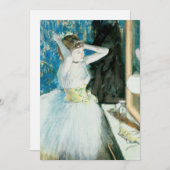 Dancer in Her Dressing Room | Edgar Degas (正面/裏面)
