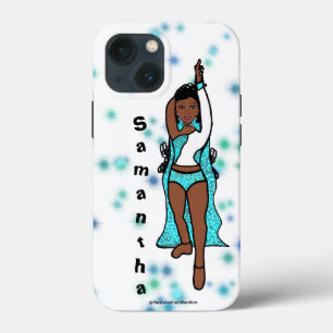 Dancer iPhone /パーソナライズされた iPadケースAqua Cape 13 Miniケース