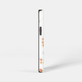 Dancer iPhone iPadパーソナライズされたケースOrange Spark iPhoneケース (右側面)