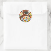 Dancer.jpg ラウンドシール (バッグ)