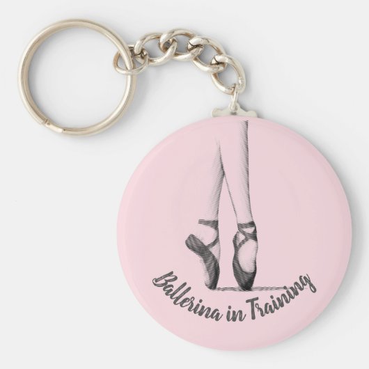 Dancer Legs - You Choose文字とカラー キーホルダー (正面)