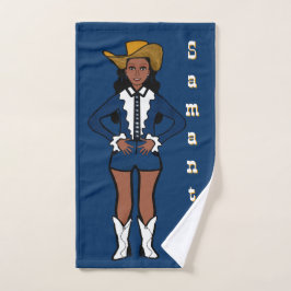 Dancer/Majorette Western Denim #1 ハンドタオル