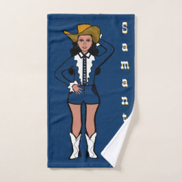 Dancer/Majorette Western Denim #2 ハンドタオル