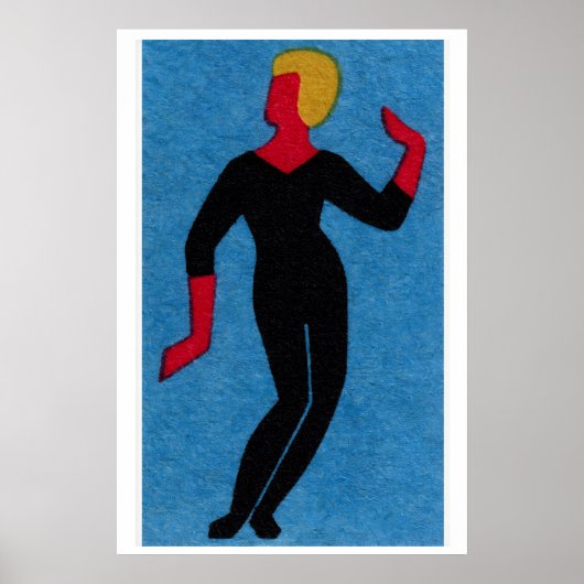 Dancer - Matchbox Print - Aesthetic Wall Art ポスター (正面)