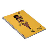 Dancer Notebook金ゴールド/さくらんぼ ノートブック (右側)