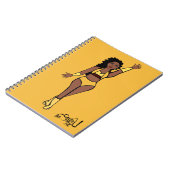 Dancer Notebook金ゴールド/さくらんぼ ノートブック (左側)