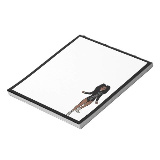 Dancer Notepad Black / Silver A ノートパッド (回転)