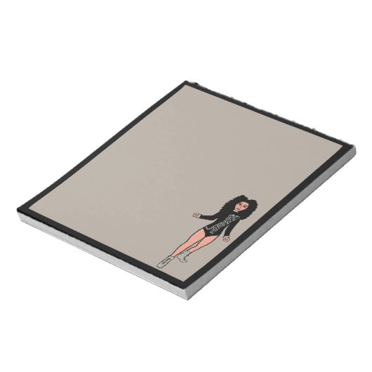 Dancer Notepad Black / Silver B 2 ノートパッド (回転)