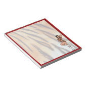 Dancer Notepad Red Tiger #1 ノートパッド (アングル)