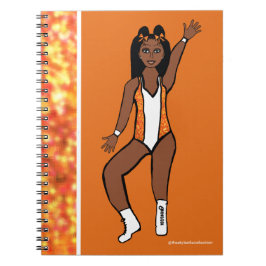 Dancer Orange Spark Notebook #1 ノートブック