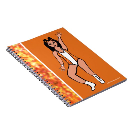 Dancer Orange Spark Notebook # 2 ノートブック (右側)